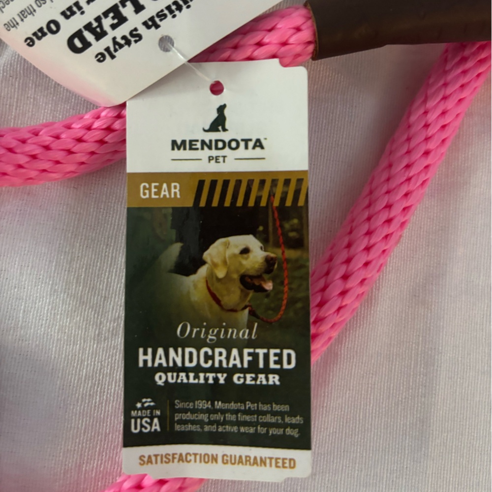 Mendota Pet Pink Dog Leash